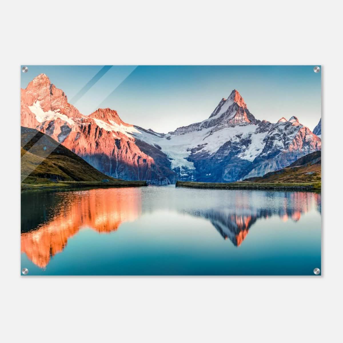 Da Vinci Landscape Nature Wall art print | Bachalpsee, Switzerland - Acrylic Print - 70x100 cm / 28x40″ -
