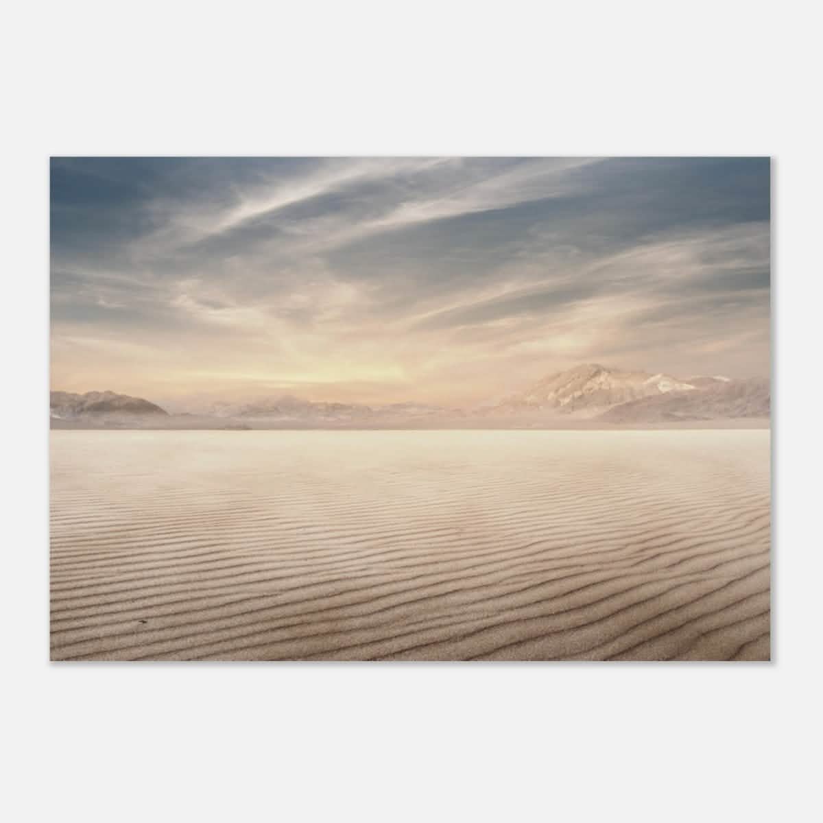 Da Vinci Landscape Nature Wall art print | Desert Sky - Aluminum Print - 70x100 cm / 28x40″ -