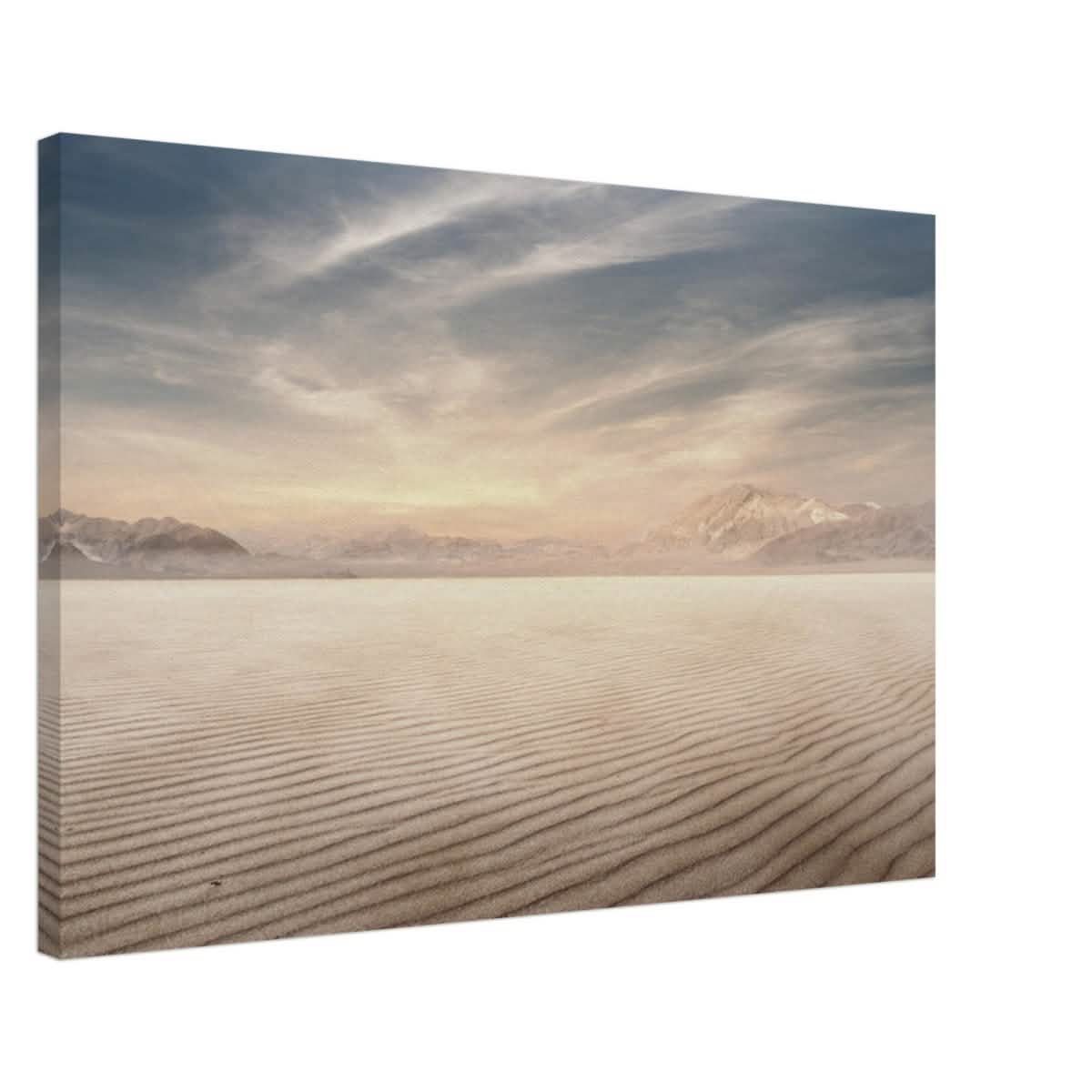 Da Vinci Landscape Nature Wall art print | Desert Sky - Canvas - 60x90 cm / 24x36″ - Thick