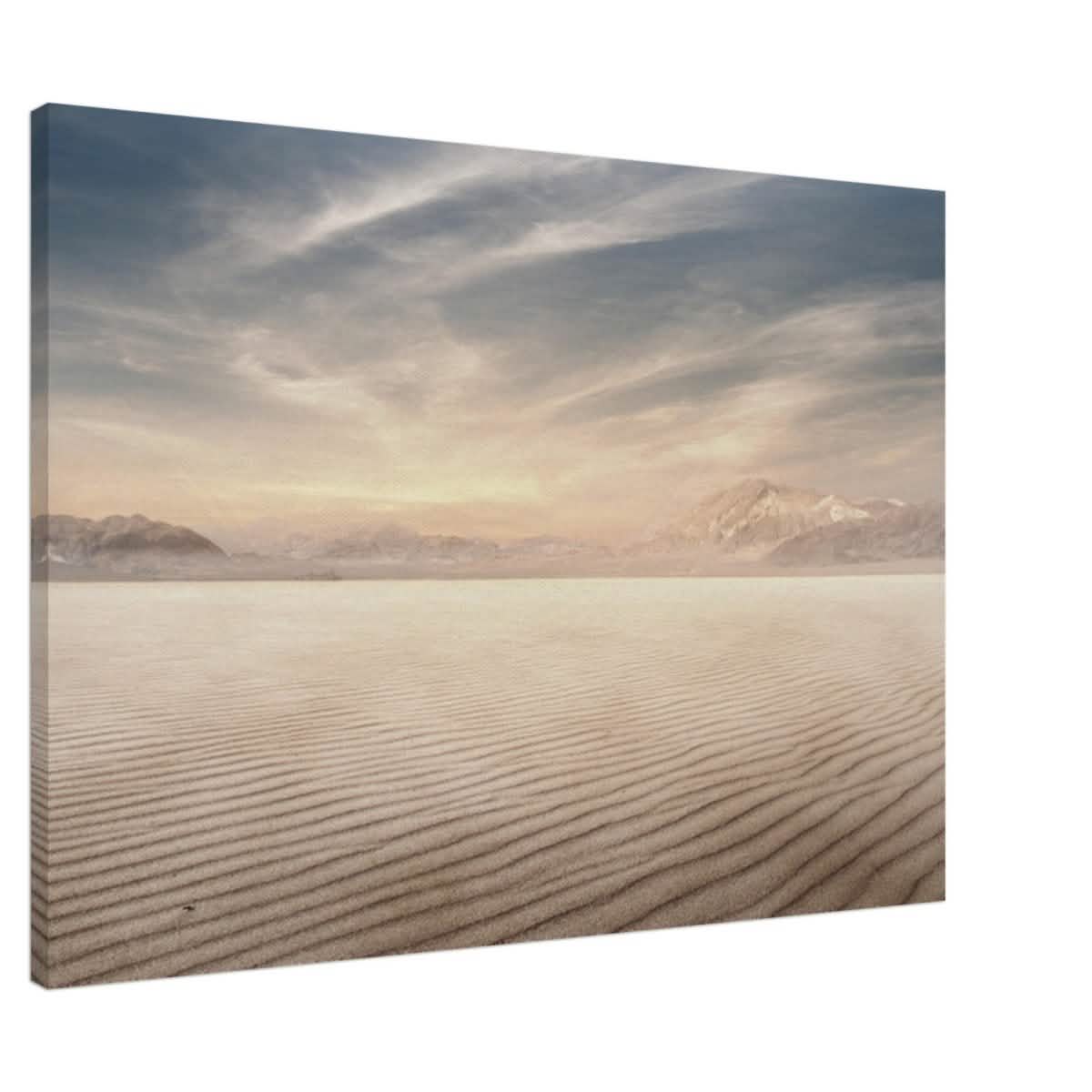 Da Vinci Landscape Nature Wall art print | Desert Sky - Canvas - 70x100 cm / 28x40″ - Slim