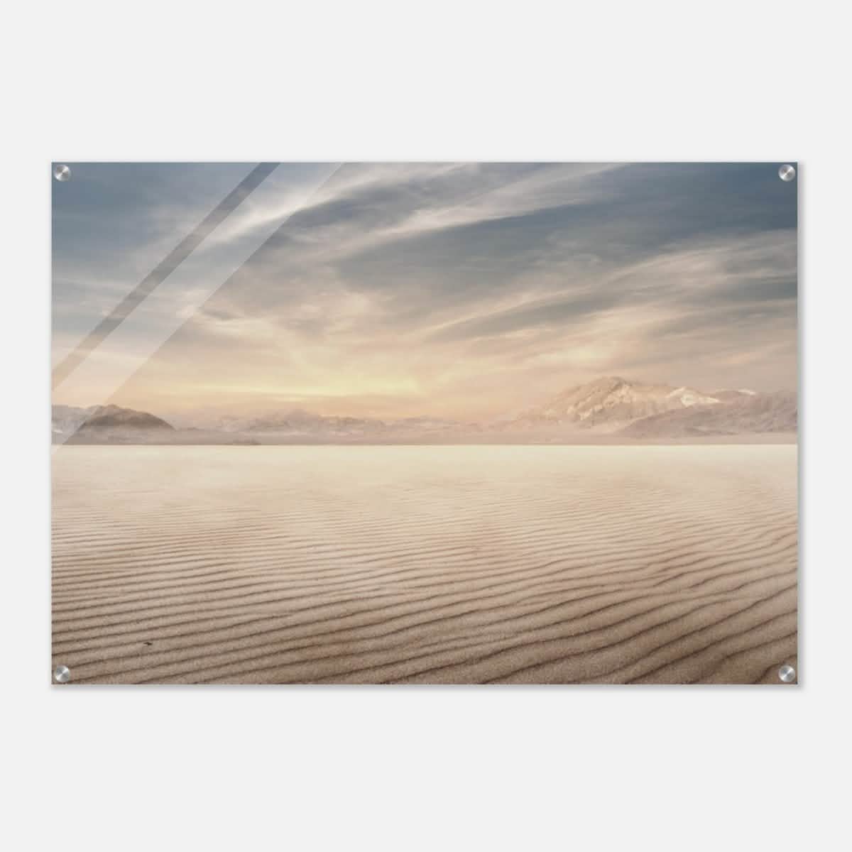Da Vinci Landscape Nature Wall art print | Desert Sky - Acrylic Print - 70x100 cm / 28x40″ -