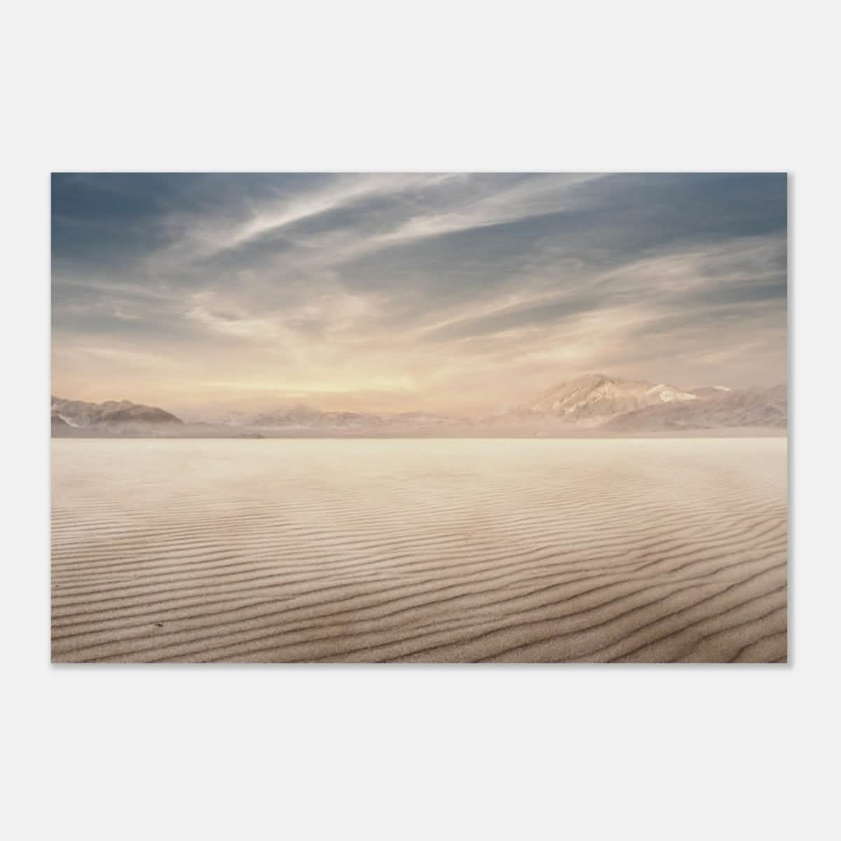 Da Vinci Landscape Nature Wall art print | Desert Sky - Aluminum Print - 60x90 cm / 24x36″ -
