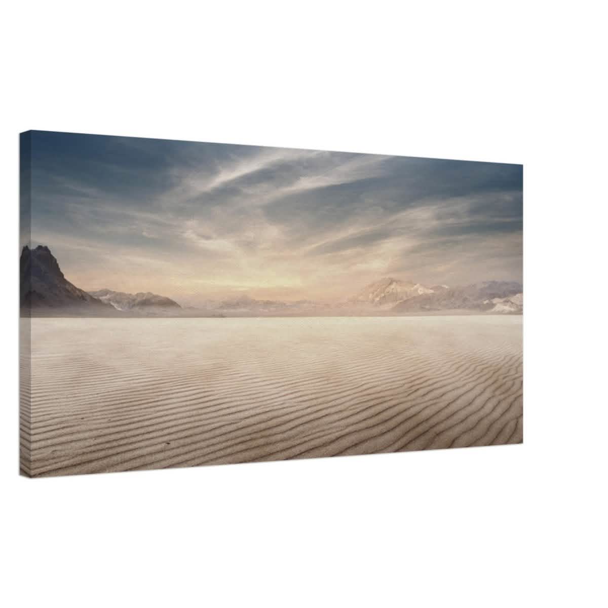 Da Vinci Landscape Nature Wall art print | Desert Sky - Canvas - 50x100 cm / 20x40″ - Thick