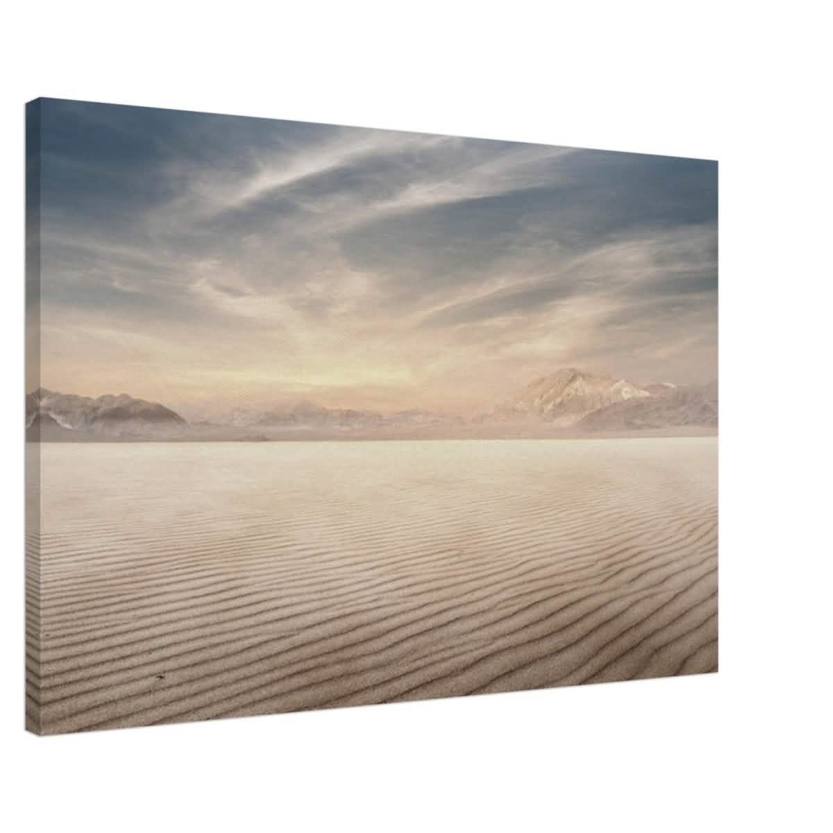 Da Vinci Landscape Nature Wall art print | Desert Sky - Canvas - 60x90 cm / 24x36″ - Slim