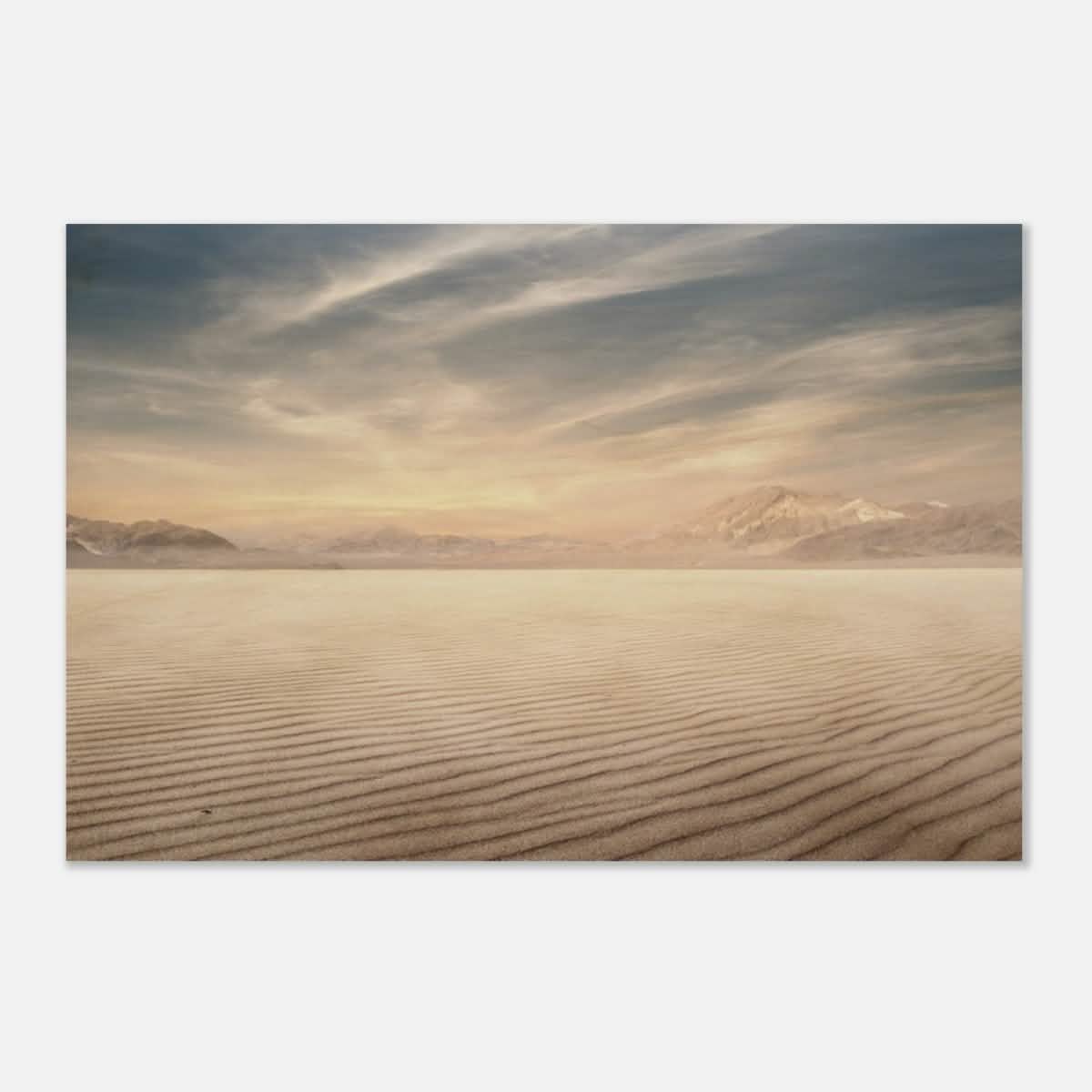 Da Vinci Landscape Nature Wall art print | Desert Sky - Wood Prints - 60x90 cm / 24x36″ - 10 mm
