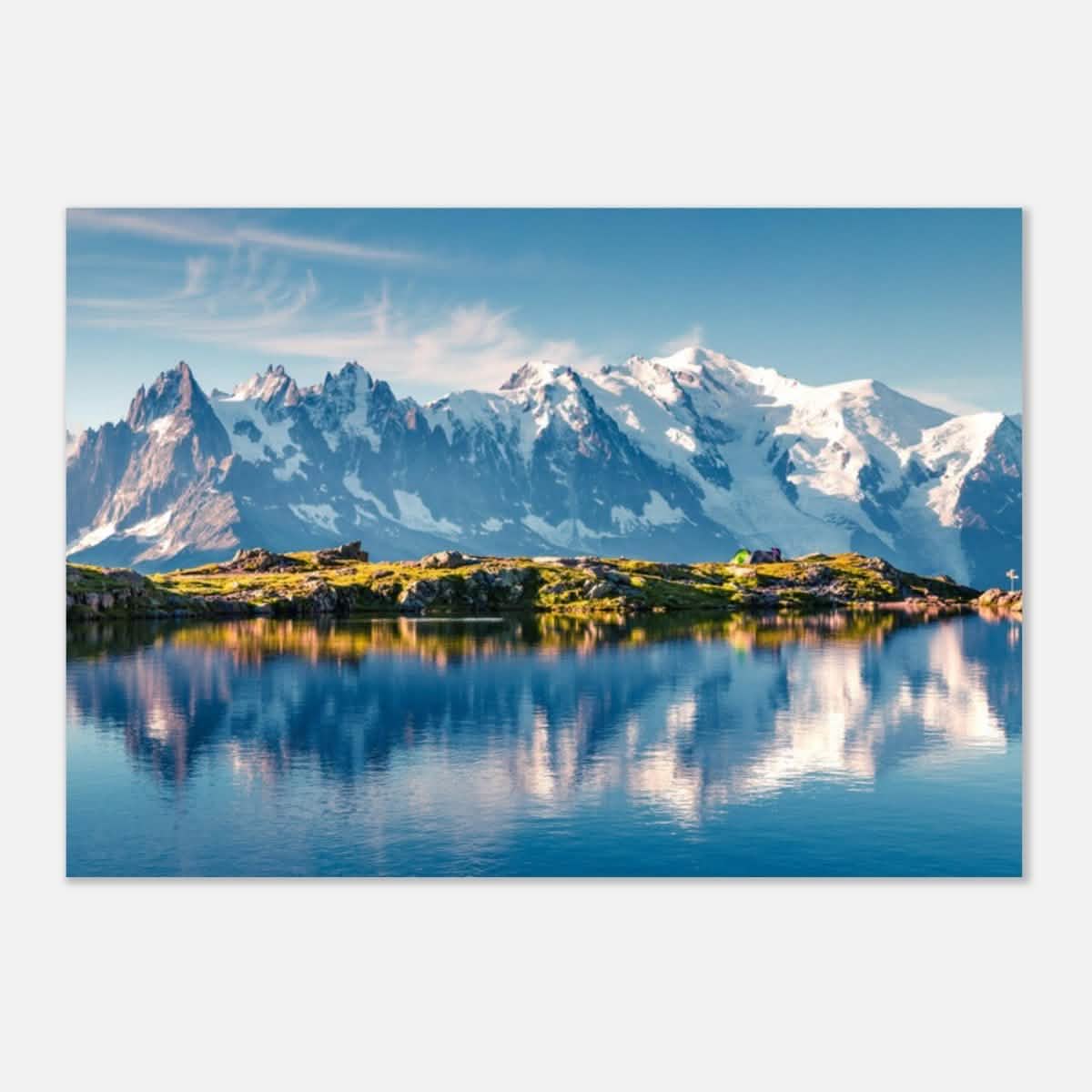 Da Vinci Landscape Nature Wall art print - Aluminum Print - 70x100 cm / 28x40″ -