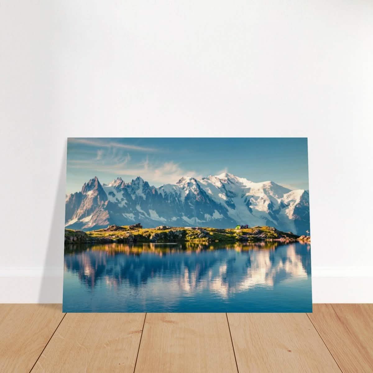 Da Vinci Landscape Nature Wall art print - Wood Prints - 70x100 cm / 28x40″ - 10 mm