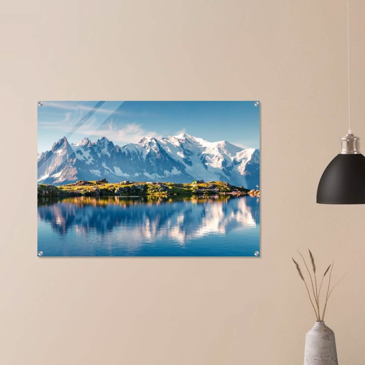 Da Vinci Landscape Nature Wall art print - Acrylic Print - 70x100 cm / 28x40″ -