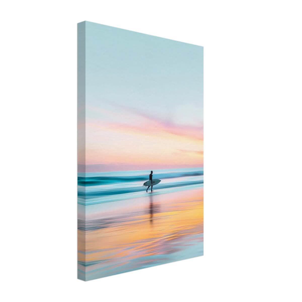 Da Vinci Landscape Nature Wall art print - Canvas - 30x45 cm / 12x18″ - Slim