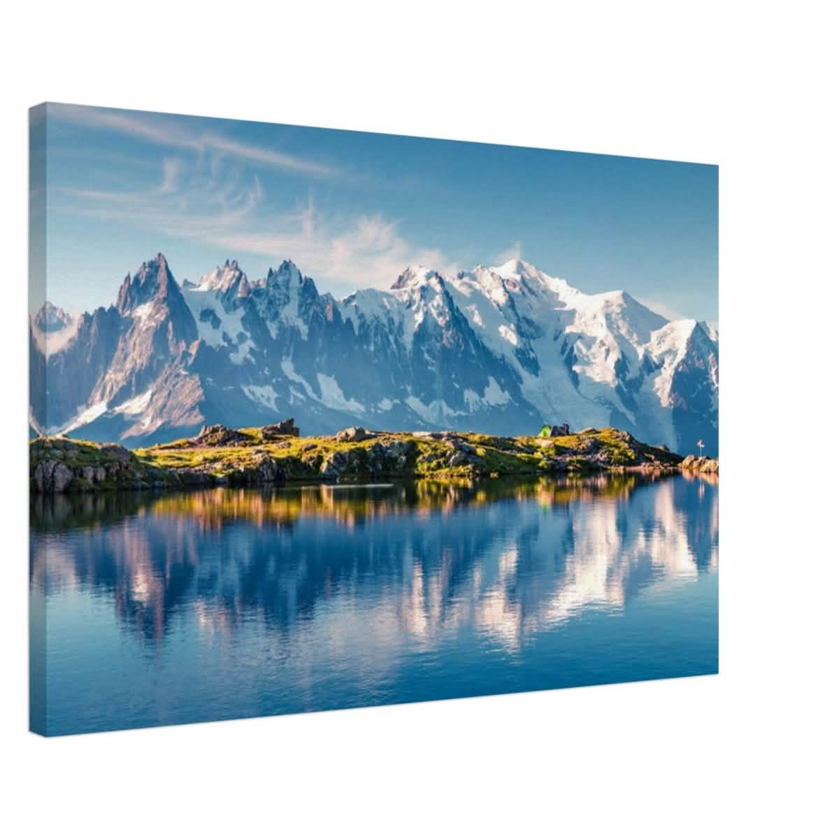 Da Vinci Landscape Nature Wall art print - Canvas - 60x90 cm / 24x36″ - Thick