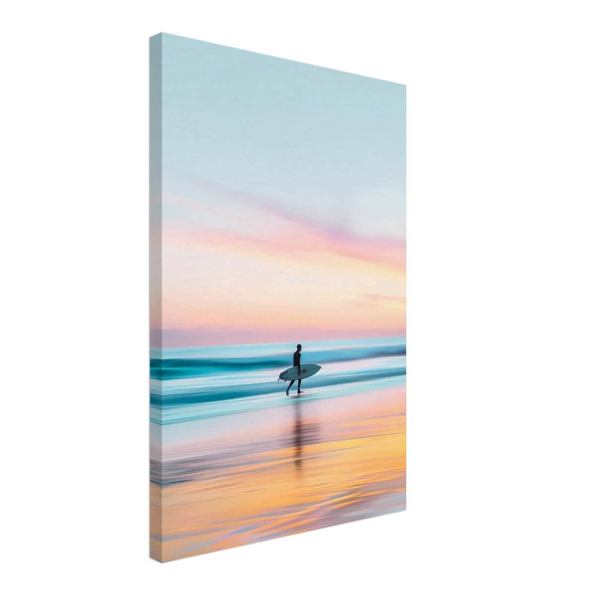 Da Vinci Landscape Nature Wall art print - Canvas - 40x60 cm / 16x24″ - Slim