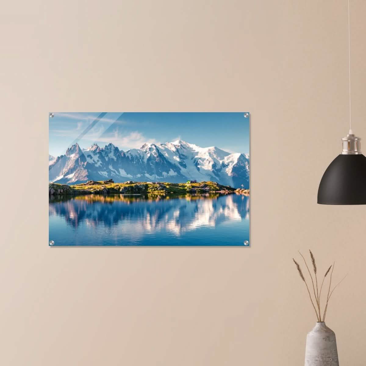 Da Vinci Landscape Nature Wall art print - Acrylic Print - 60x90 cm / 24x36″ -