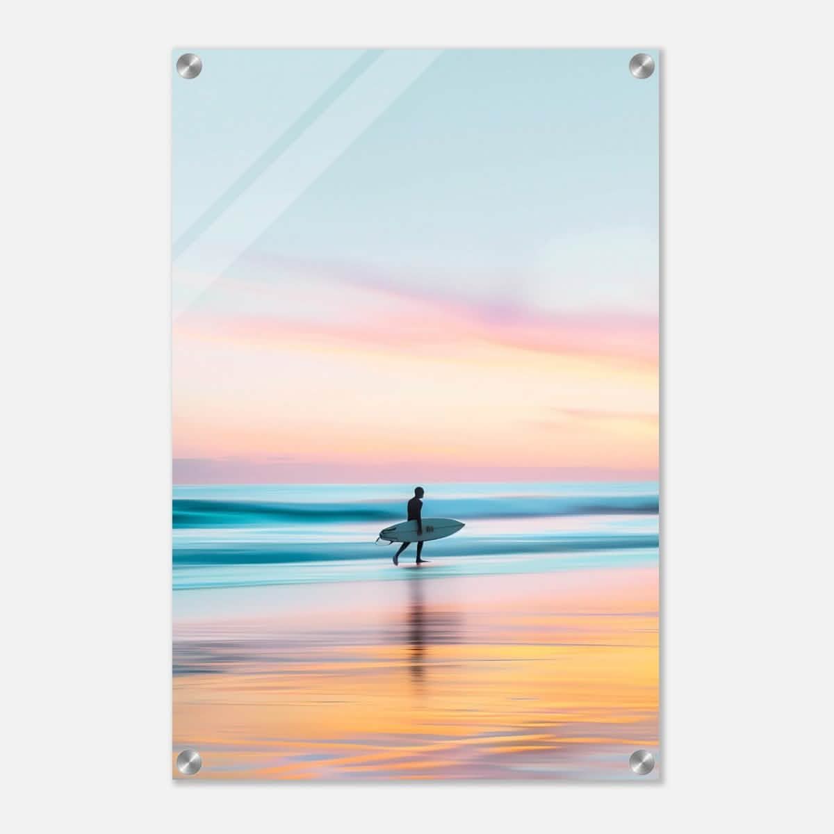 Da Vinci Landscape Nature Wall art print - Acrylic Print - 40x60 cm / 16x24″ -