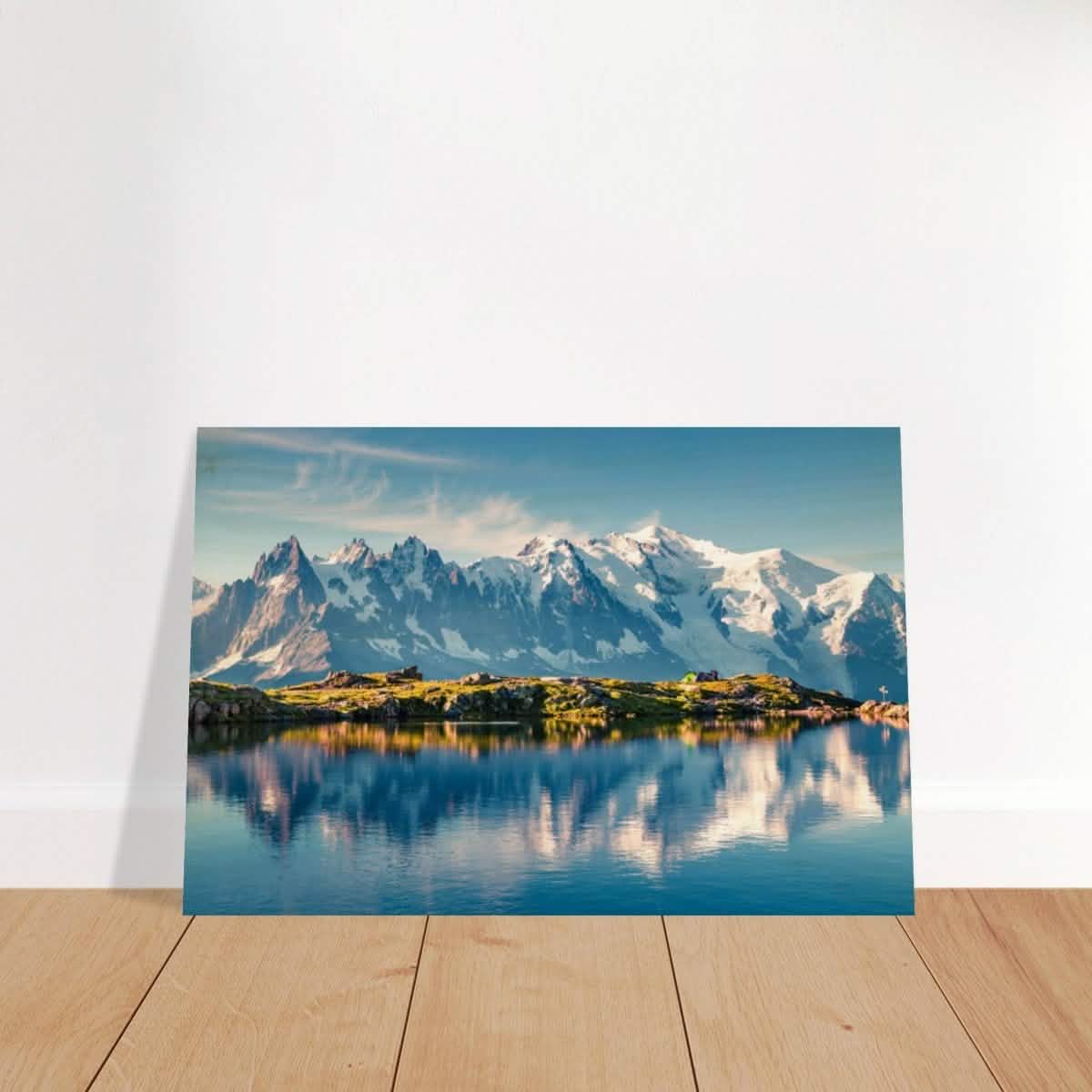 Da Vinci Landscape Nature Wall art print - Wood Prints - 60x90 cm / 24x36″ - 10 mm