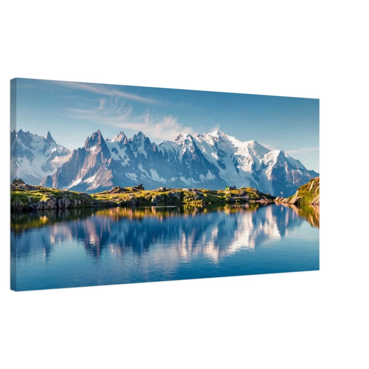 Da Vinci Landscape Nature Wall art print - Canvas - 50x100 cm / 20x40″ - Slim