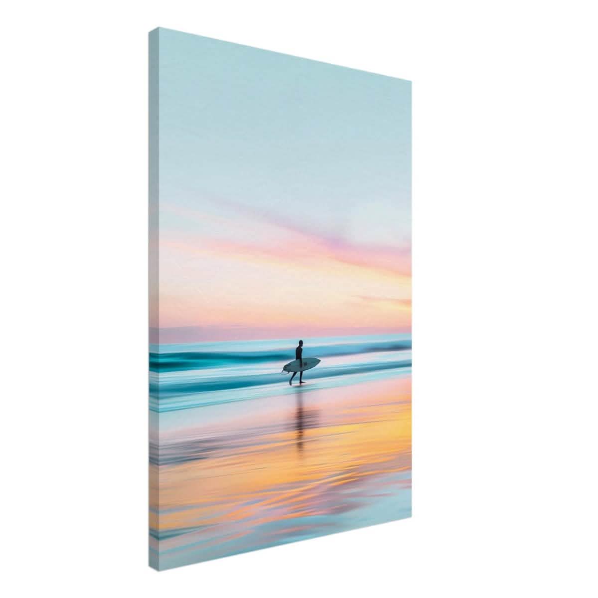 Da Vinci Landscape Nature Wall art print - Canvas - 50x75 cm / 20x30″ - Slim