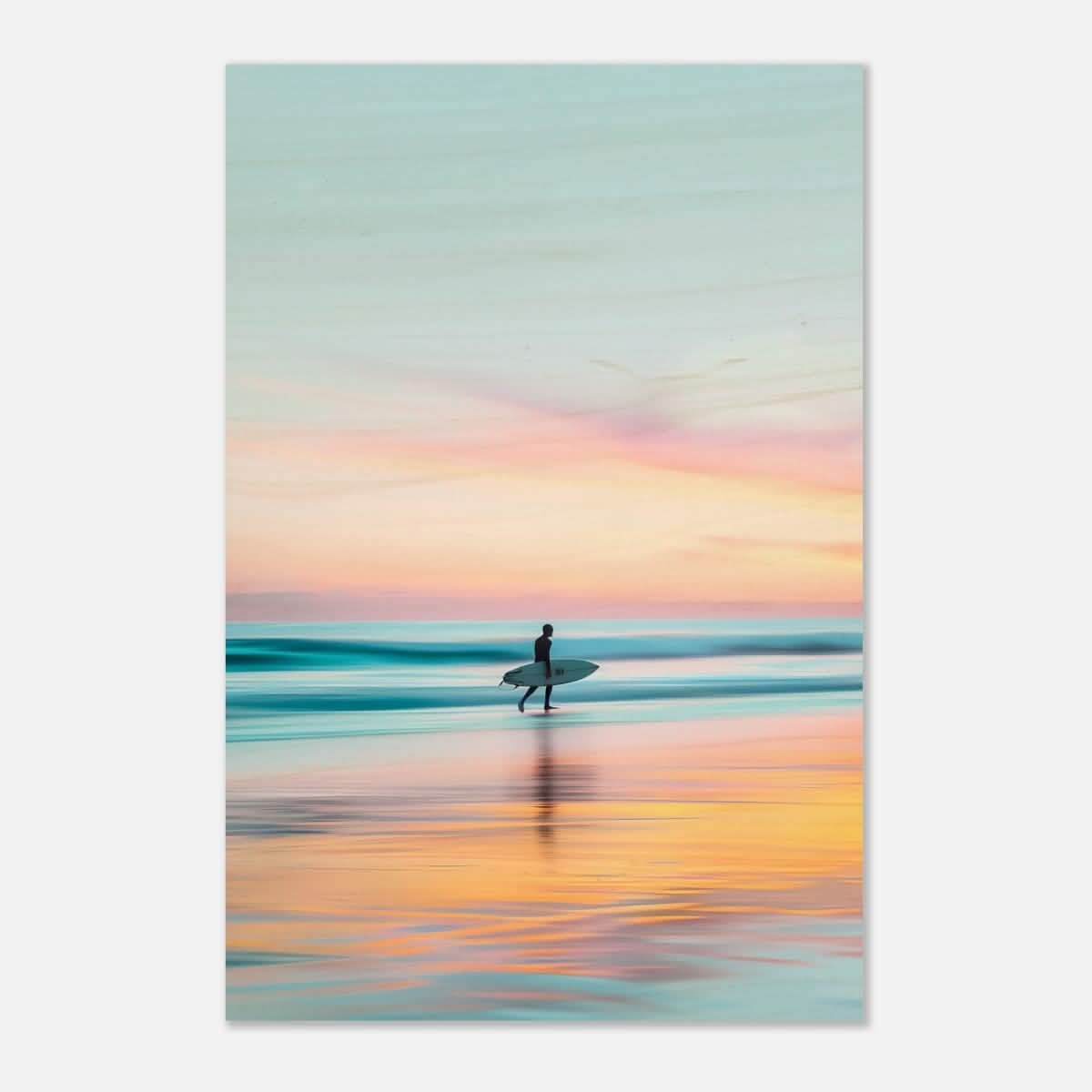 Da Vinci Landscape Nature Wall art print - Wood Prints - 30x45 cm / 12x18″ - 10 mm