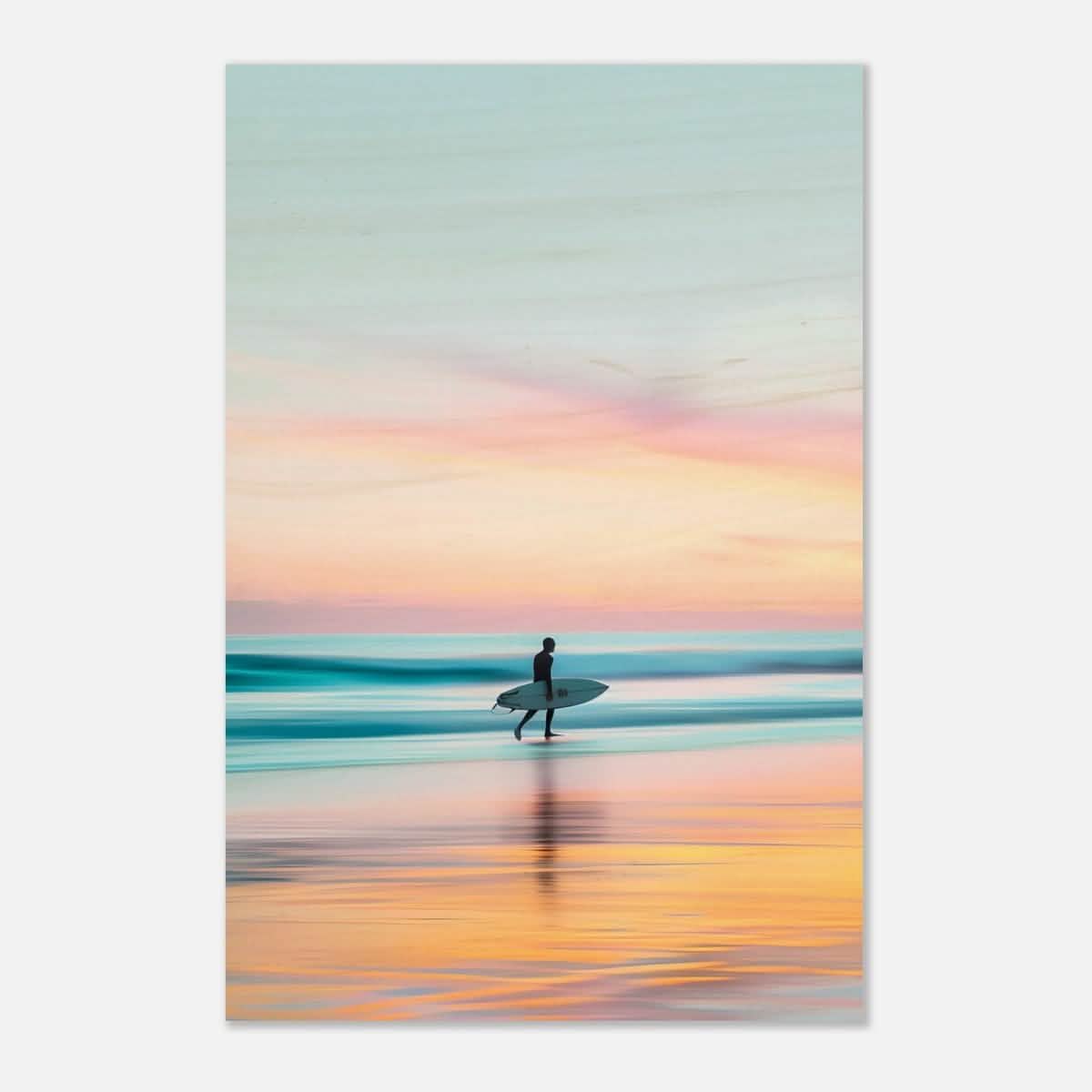 Da Vinci Landscape Nature Wall art print - Wood Prints - 40x60 cm / 16x24″ - 20 mm