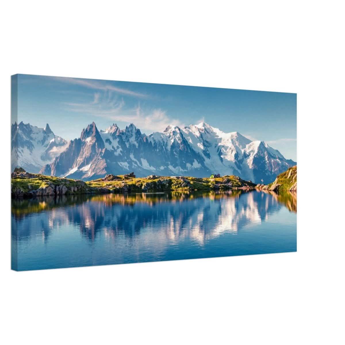 Da Vinci Landscape Nature Wall art print - Canvas - 50x100 cm / 20x40″ - Thick