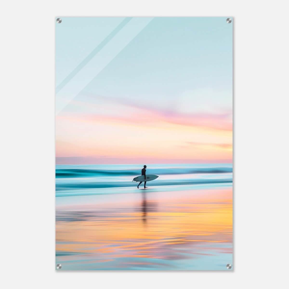 Da Vinci Landscape Nature Wall art print - Acrylic Print - 70x100 cm / 28x40″ -