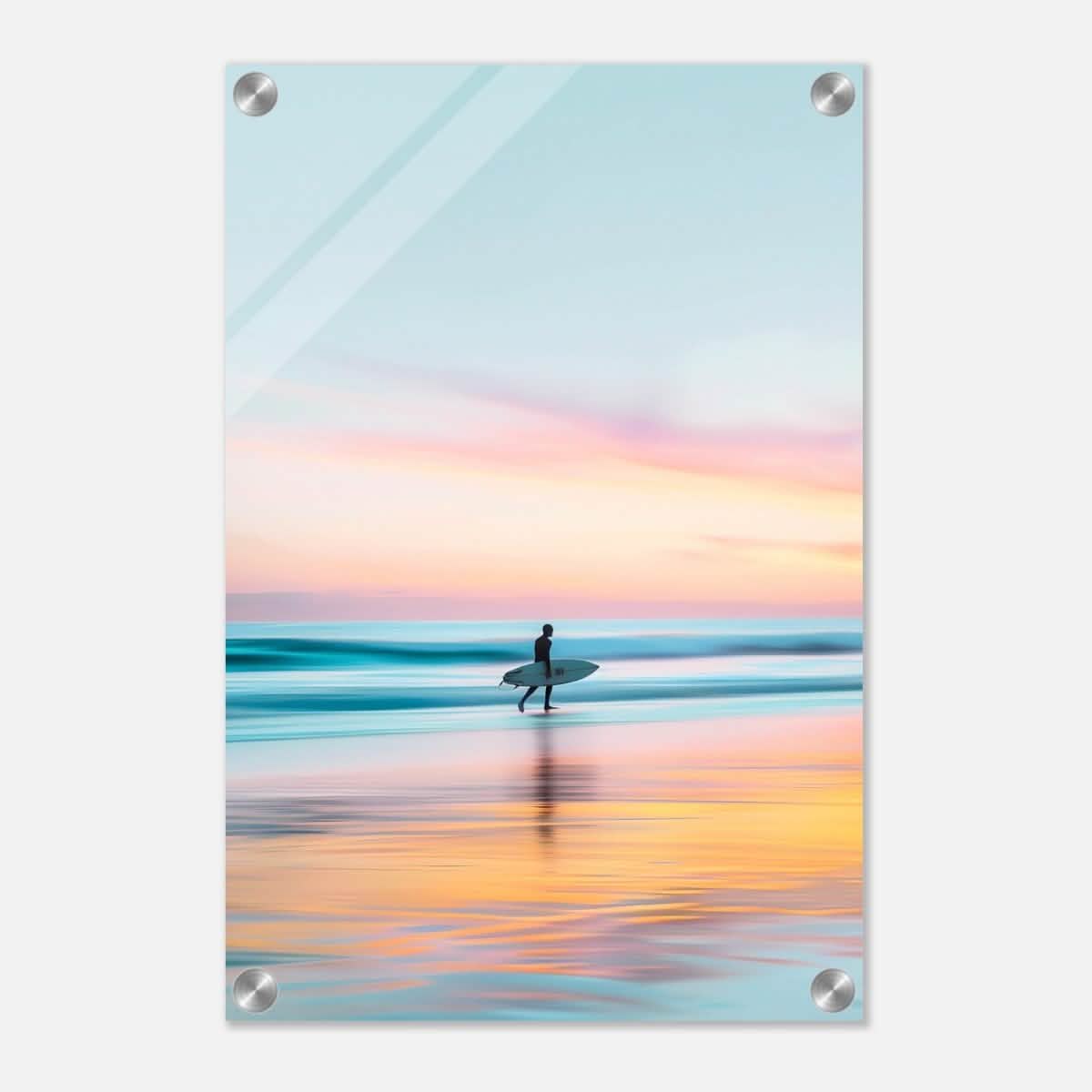 Da Vinci Landscape Nature Wall art print - Acrylic Print - 30x45 cm / 12x18″ -