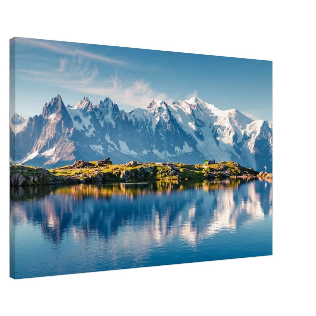 Da Vinci Landscape Nature Wall art print - Canvas - 60x90 cm / 24x36″ - Slim