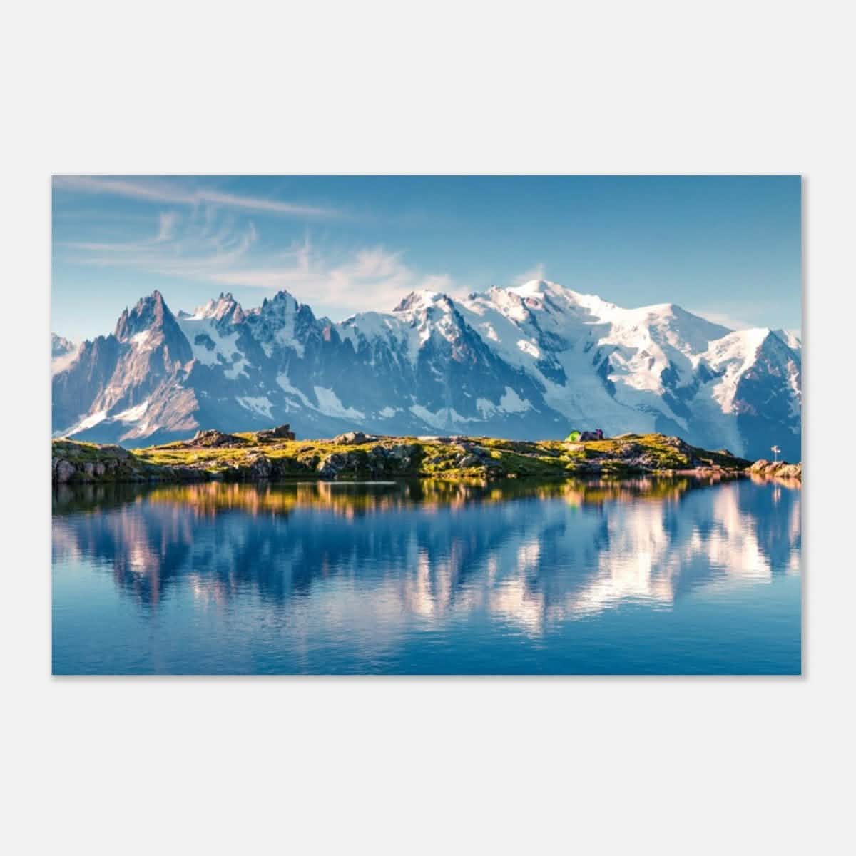 Da Vinci Landscape Nature Wall art print - Aluminum Print - 60x90 cm / 24x36″ -