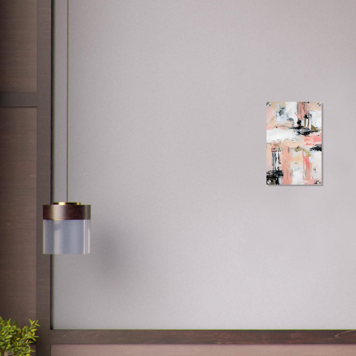 Da Vinci Minimalist Modern Art - Acrylic Print - 30x45 cm / 12x18″ -