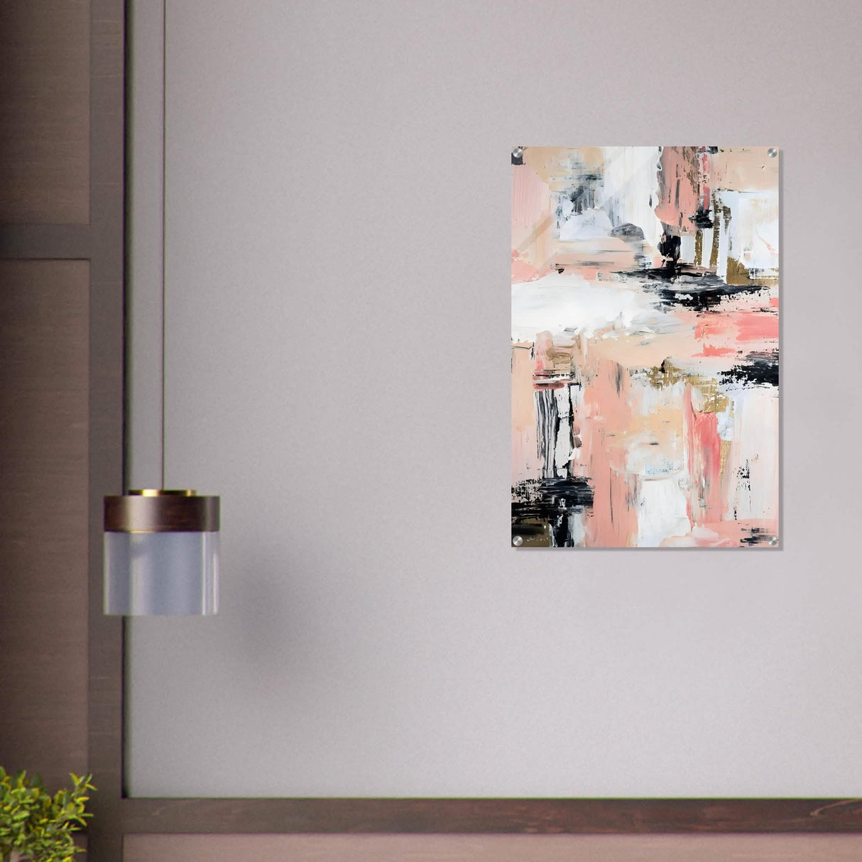 Da Vinci Minimalist Modern Art - Acrylic Print - 60x90 cm / 24x36″ -