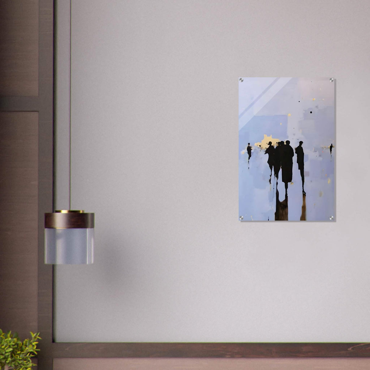 Da Vinci Minimalist Modern Art - Acrylic Print - 50x75 cm / 20x30″ -