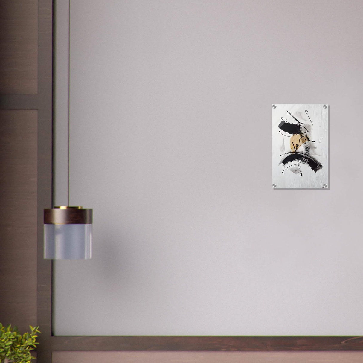 Da Vinci Minimalist Modern Art - Acrylic Print - 30x45 cm / 12x18″ -