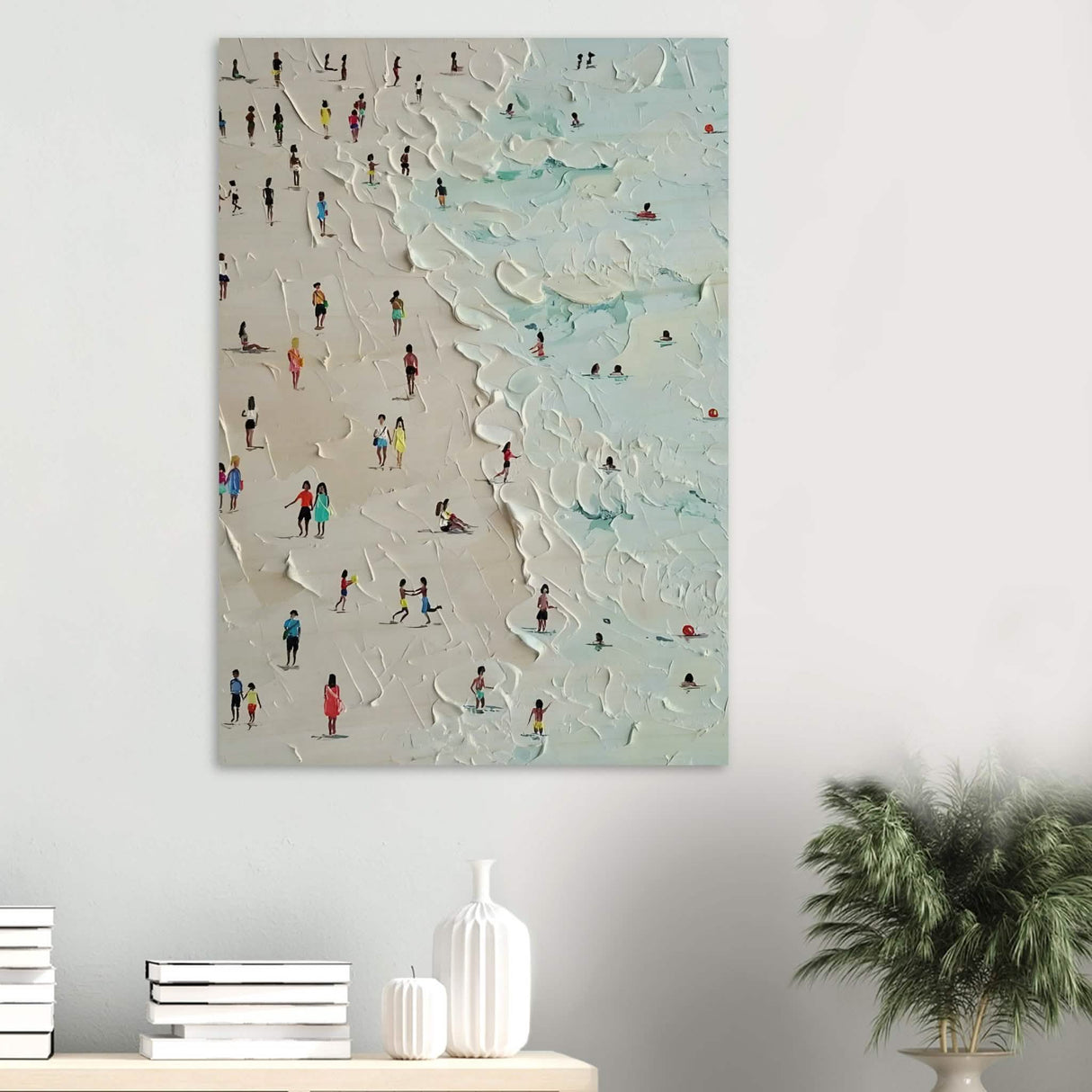 Da Vinci Minimalist Modern Art - Wood Prints - 70x100 cm / 28x40″ - 20 mm