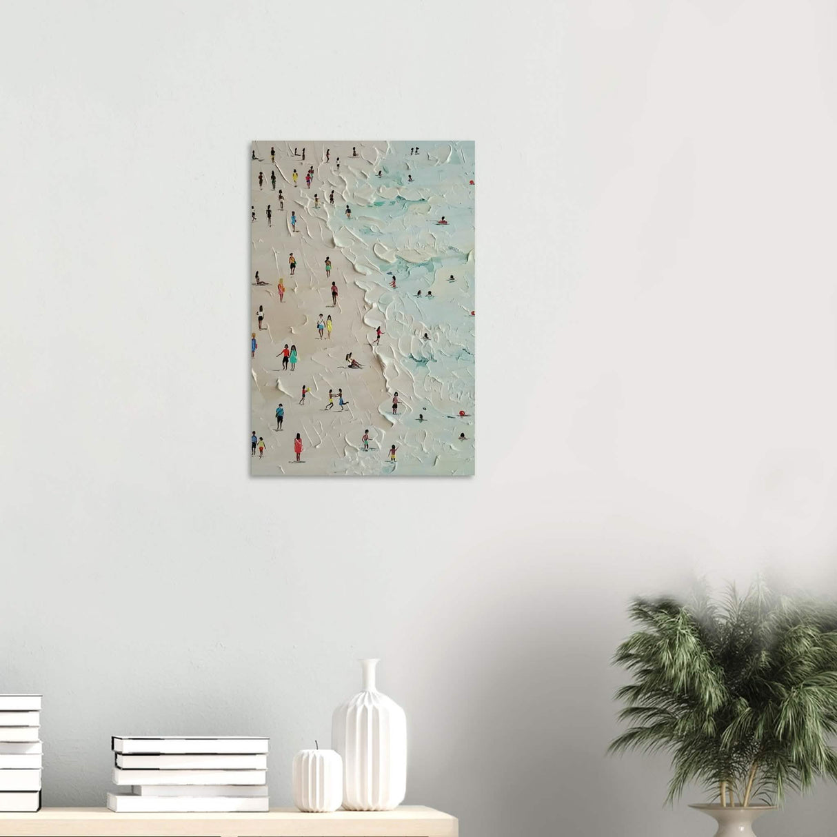 Da Vinci Minimalist Modern Art - Wood Prints - 40x60 cm / 16x24″ - 10 mm