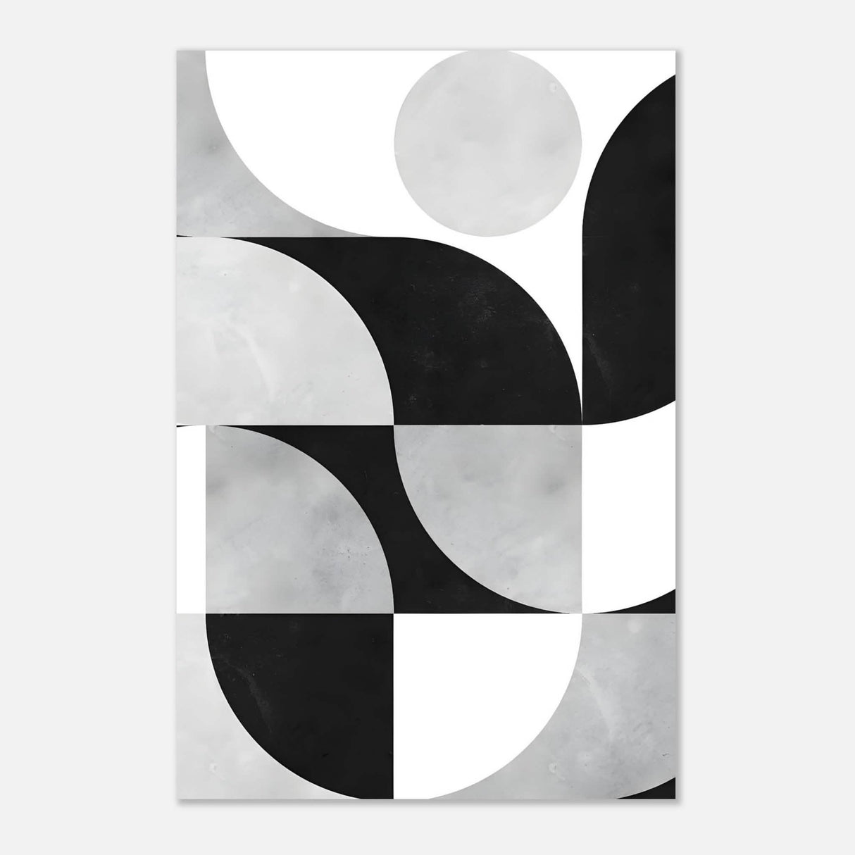 Da Vinci Minimalist Modern Art - Aluminum Print - 40x60 cm / 16x24″ -