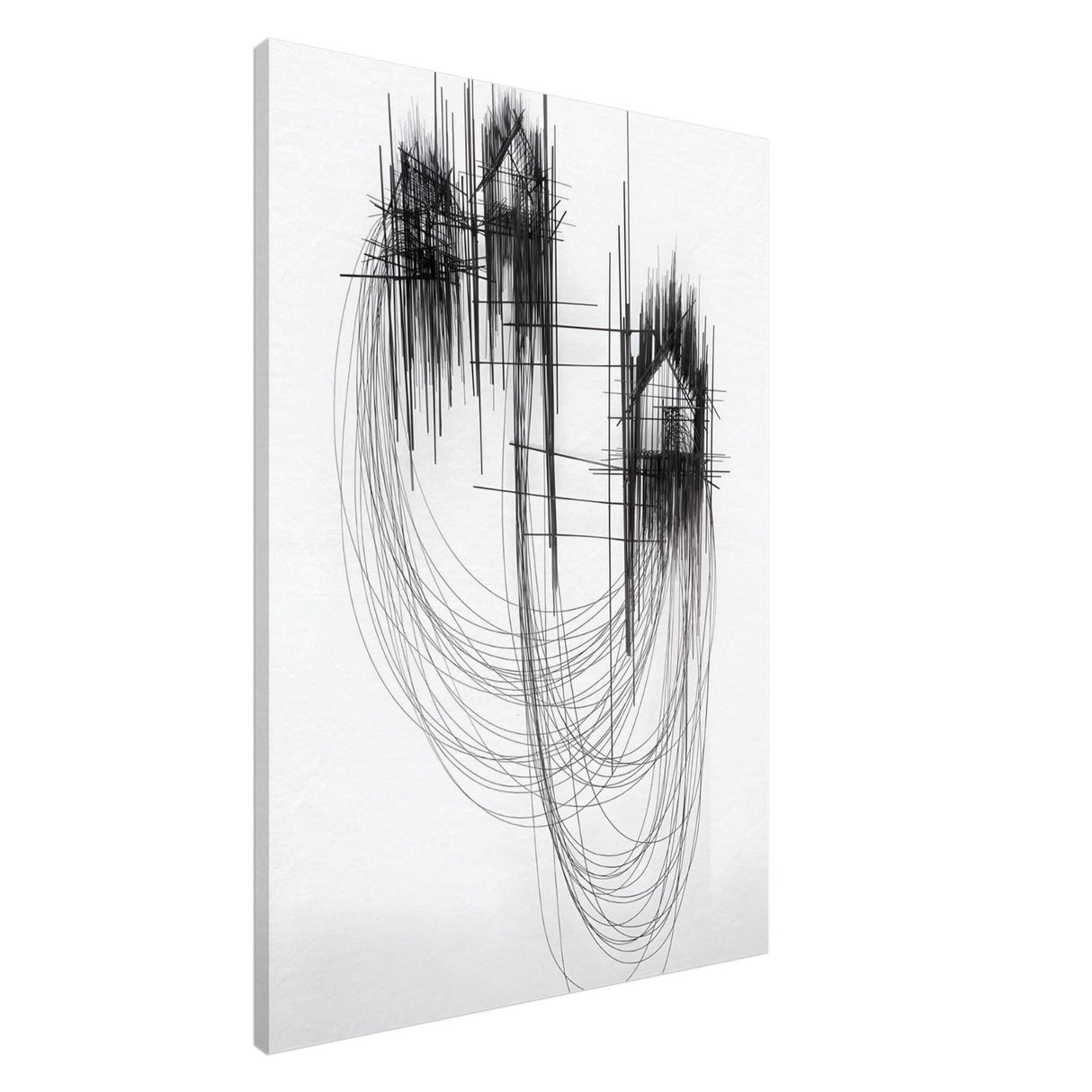 Da Vinci Minimalist Modern Art - Canvas - 70x100 cm / 28x40″ - Slim