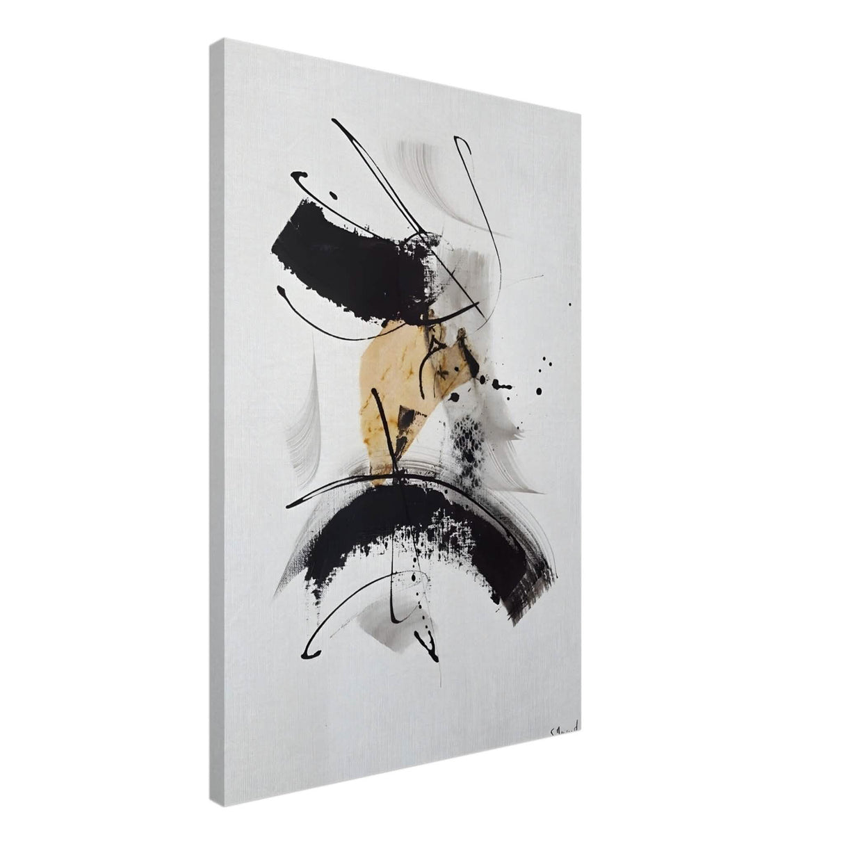 Da Vinci Minimalist Modern Art - Canvas - 50x75 cm / 20x30″ - Slim