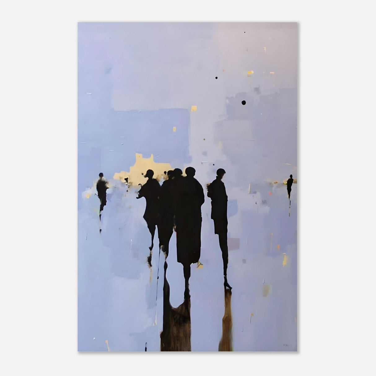 Da Vinci Minimalist Modern Art - Aluminum Print - 60x90 cm / 24x36″ -