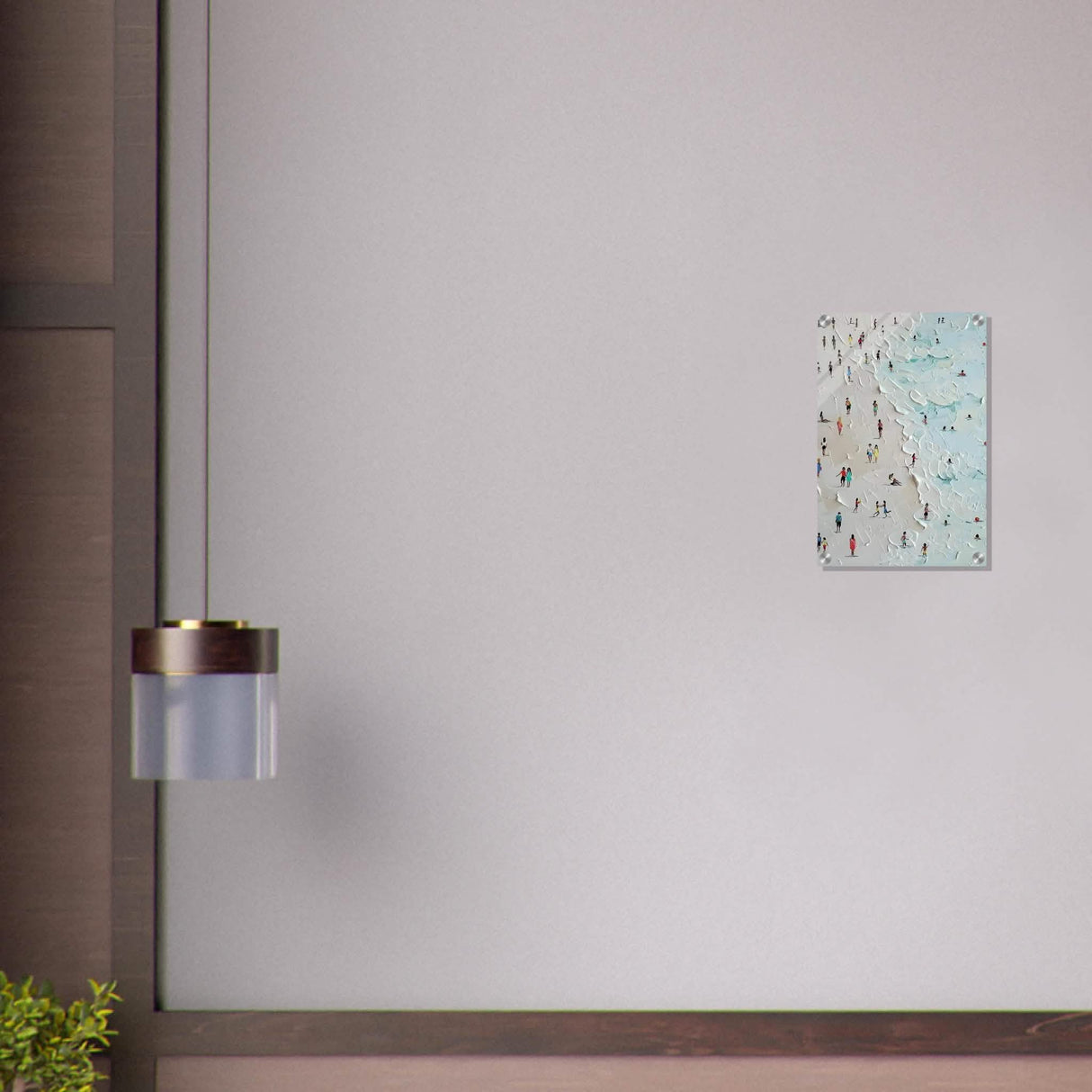 Da Vinci Minimalist Modern Art - Acrylic Print - 30x45 cm / 12x18″ -