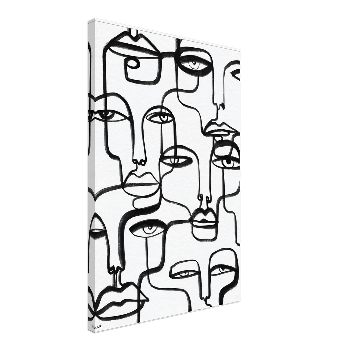 Da Vinci Minimalist Modern Art - Canvas - 50x75 cm / 20x30″ - Thick