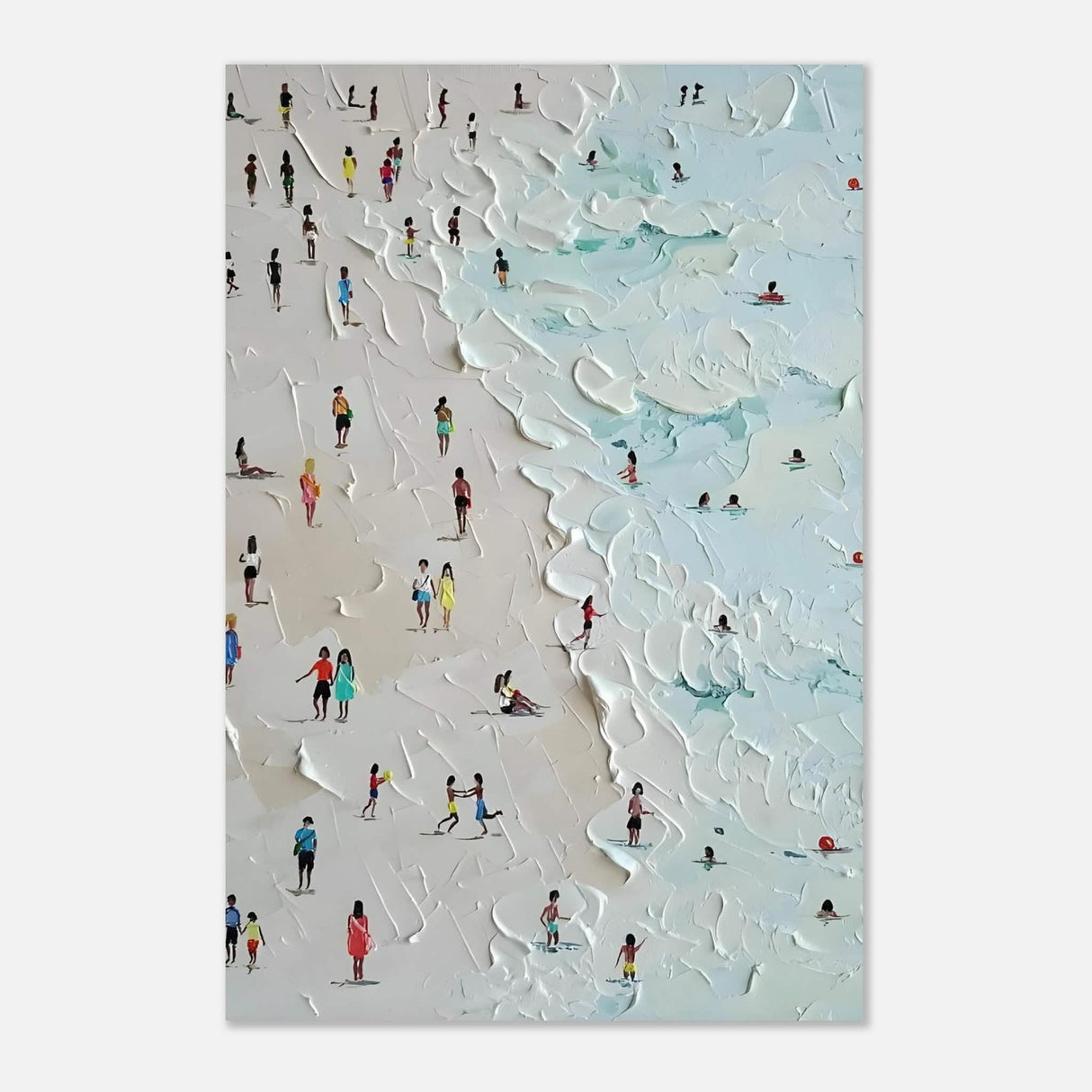 Da Vinci Minimalist Modern Art - Aluminum Print - 30x45 cm / 12x18″ -