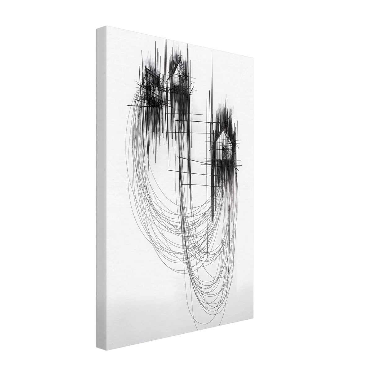 Da Vinci Minimalist Modern Art - Canvas - 30x45 cm / 12x18″ - Slim