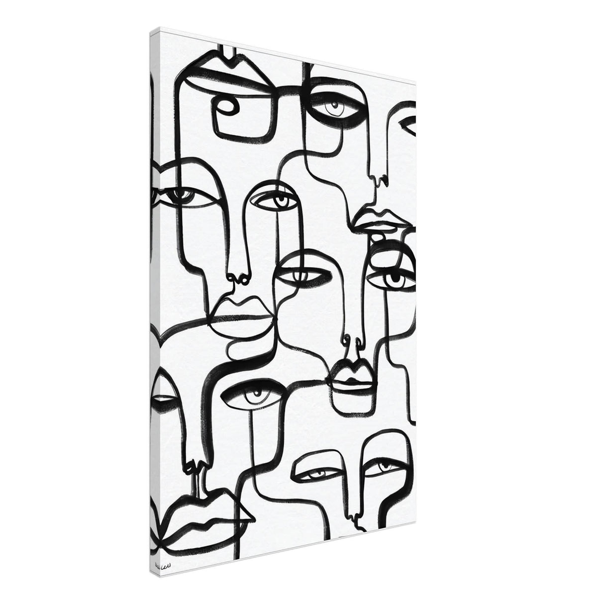 Da Vinci Minimalist Modern Art - Canvas - 60x90 cm / 24x36″ - Thick