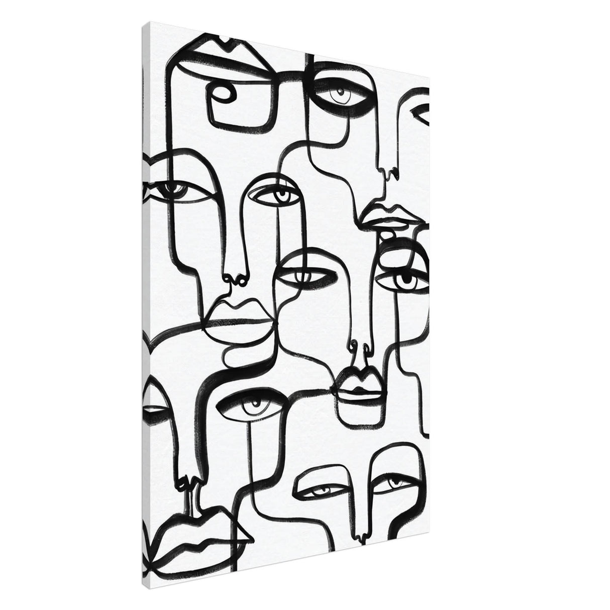 Da Vinci Minimalist Modern Art - Canvas - 70x100 cm / 28x40″ - Slim