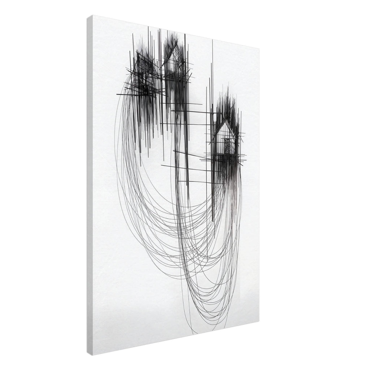 Da Vinci Minimalist Modern Art - Canvas - 70x100 cm / 28x40″ - Thick