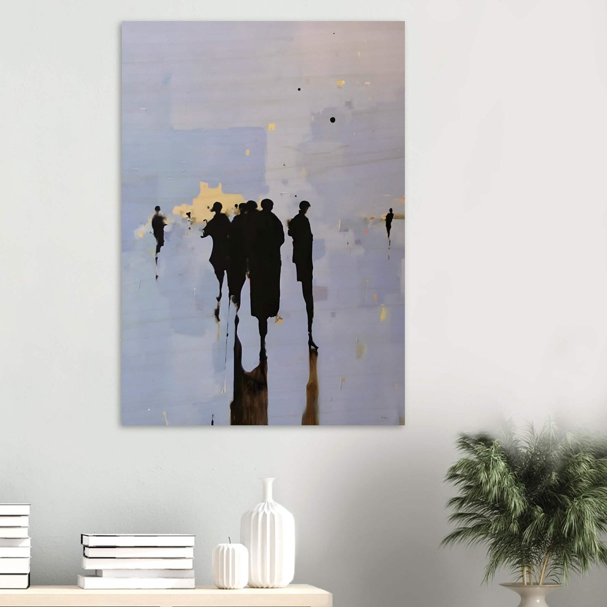 Da Vinci Minimalist Modern Art - Wood Prints - 70x100 cm / 28x40″ - 10 mm