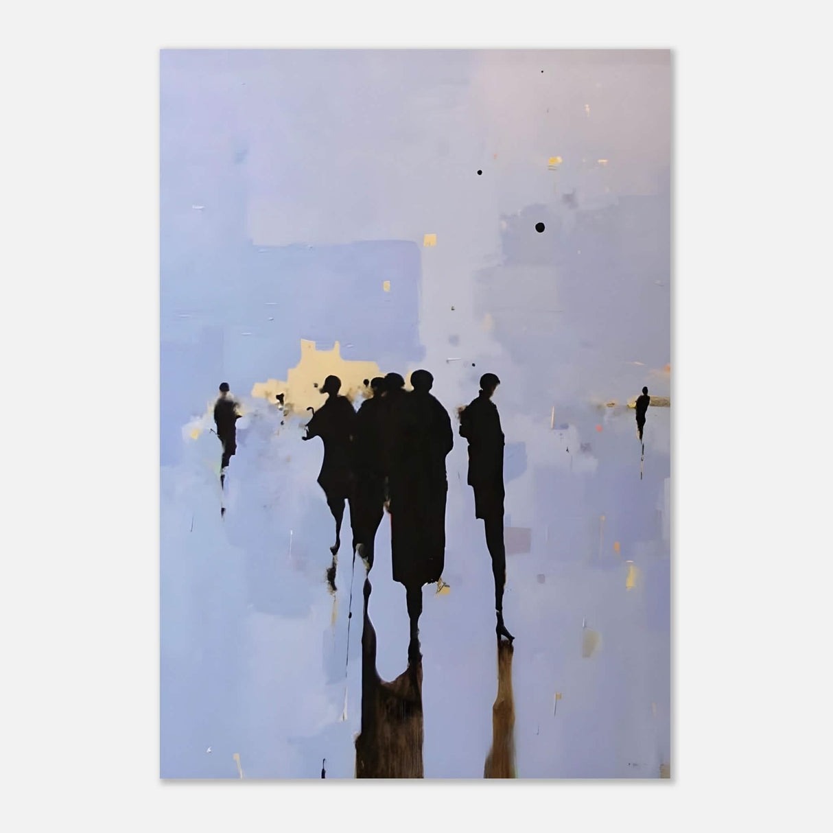 Da Vinci Minimalist Modern Art - Aluminum Print - 70x100 cm / 28x40″ -