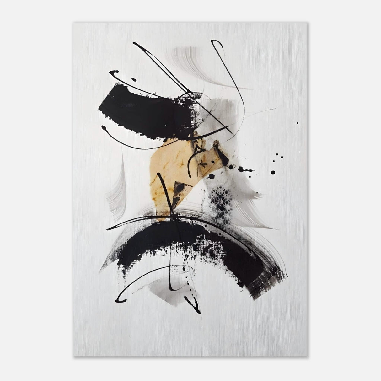 Da Vinci Minimalist Modern Art - Aluminum Print - 70x100 cm / 28x40″ -