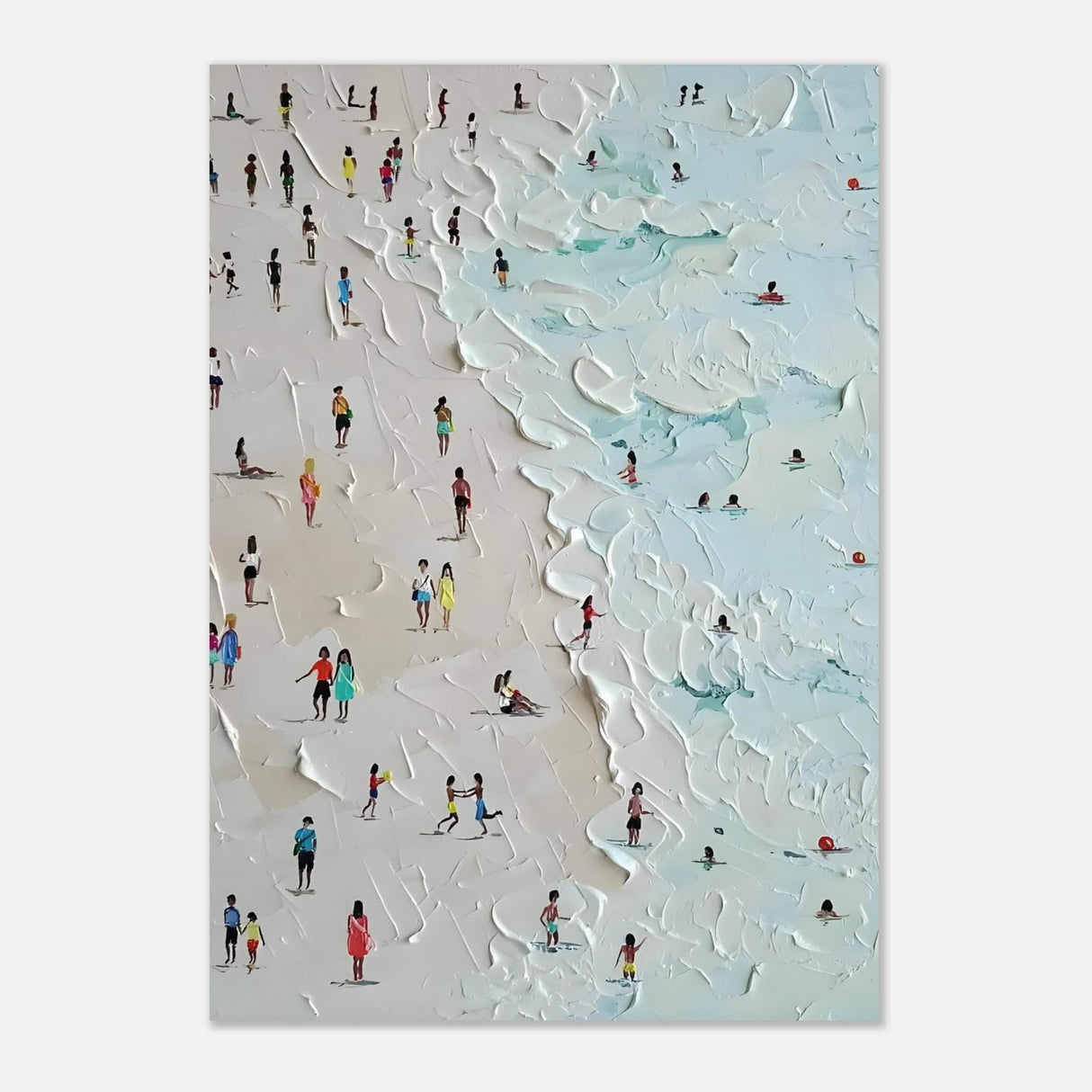 Da Vinci Minimalist Modern Art - Aluminum Print - 70x100 cm / 28x40″ -