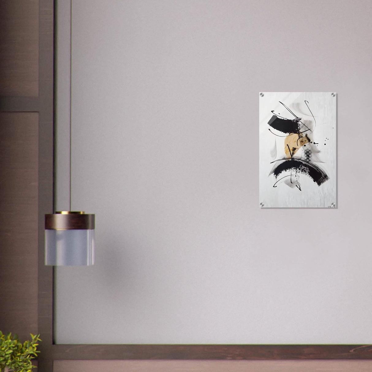 Da Vinci Minimalist Modern Art - Acrylic Print - 40x60 cm / 16x24″ -