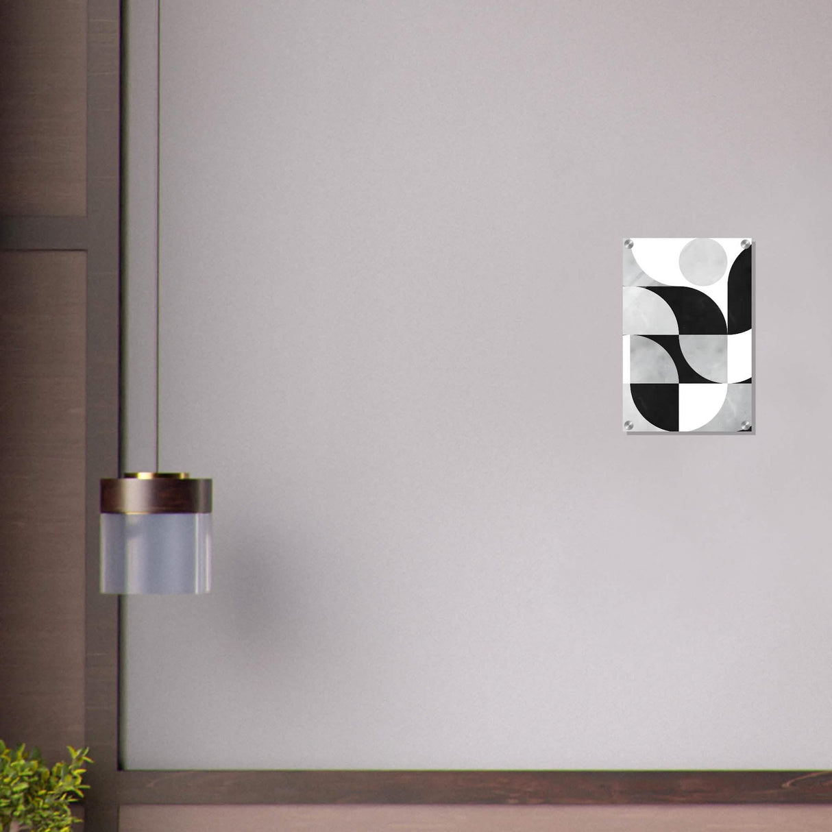 Da Vinci Minimalist Modern Art - Acrylic Print - 30x45 cm / 12x18″ -